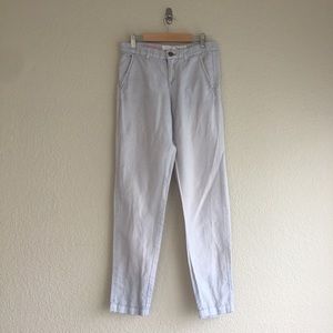 H&M light blue cotton pants
